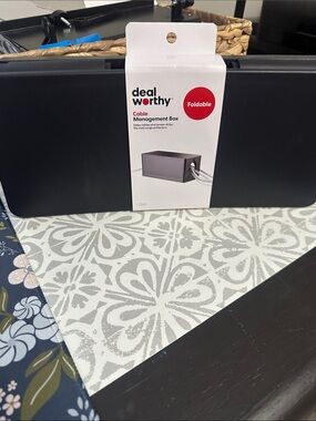 Cable management box NWT by deal worthy